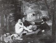 Edouard Manet Das Fruhstuch im Freien Spain oil painting artist